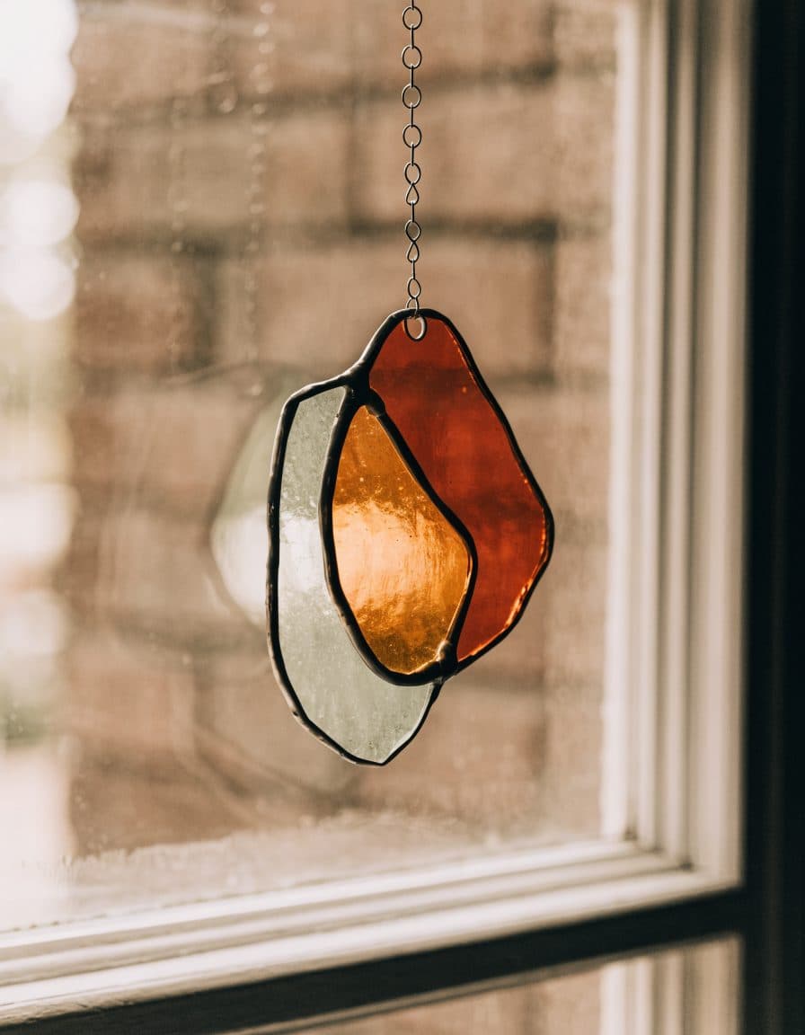 Stained glass suncatcher